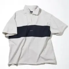 美品✨️ NAUTICA ノーティカ ハーフジップスウェット 半袖 白 ネイビー