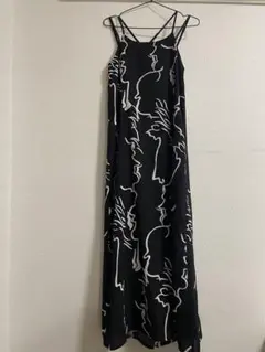 お値下げ！ニュアンス柄・ワンピース