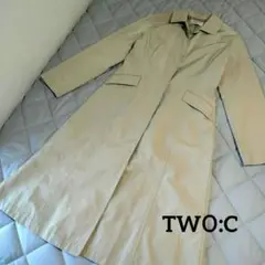 TWO:C 細く見えるコート