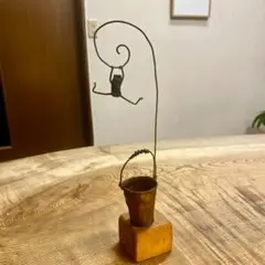 銅のお盆・一輪挿し・バケツ（アトリエ小市　河合悌市氏作） 銅のお盆・一輪挿し・バケツ（アトリエ小市 河合悌市氏作