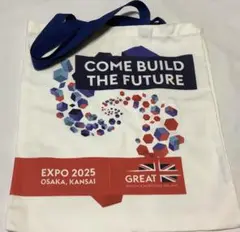 EXPO2025大阪・関西万博 イギリスパビリオン　英国館　トートバッグ