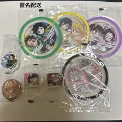 くら寿司　鬼滅の刃　ラバーコースター　缶バッジ　ラバーチャーム