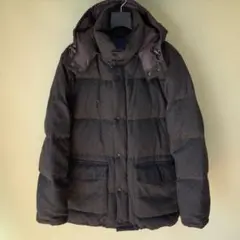 【高級】MONCLER 90s 青タグ パリス ダウンジャケット ブラック 希少 MONCLER 90年代 青タグ ダウンジャケット ジャケット・アウター