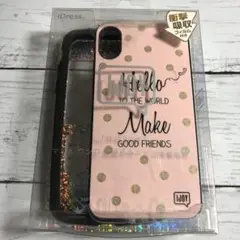 【F】【M14】（iPhoneX／IJOY）HELLO スマホケース アイフォン