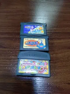ゲームボーイアドバンスソフトのみ　くるりんパラダイス　他２本