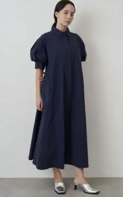 ELENDEEK/エレンディーク 人気オーバーフォルムシャツワンピース