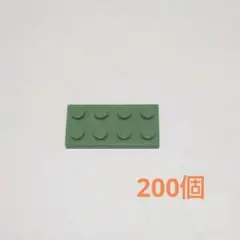 LEGO レゴ パーツ 2×4 灰緑 200個入