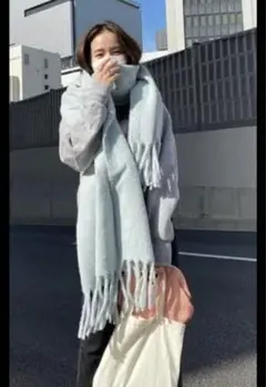ASAUCE MELER 新品タグ付き フリンジストール 三條場夏海さん着用