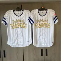 ソフトバンクホークスの応援用ユニフォーム　Lサイズ2枚セット