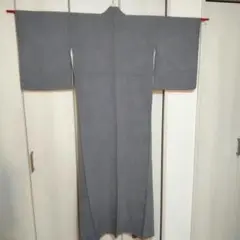 秋冬着物 水色小花柄