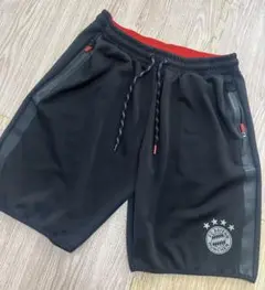 FC Bayern München バイエルン ミュンヘン ハーフパンツ 黒