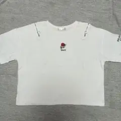 【SALE】BEADY ジッパー付き 半袖Tシャツ（Lサイズ）