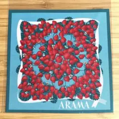 【ARAMA TOKYO】ミニサイズのスカーフ カプセルver. いちご