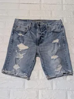 AMERICAN EAGLE アメリカンイーグル ショート デニム ダメージ加工