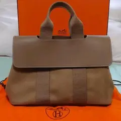 HERMES エルメス ヴァルパライソPM エトゥープ ハンドバッグ 廃盤品