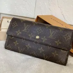 美品 LOUIS VUITTON モノグラム ポルトフォイユ コインケース