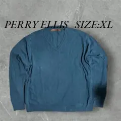 PERRY ELLIS Vネックニット