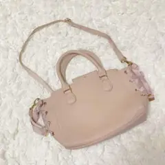 【MAJESTIC LEGON】ハンドバッグ♡ショルダーバッグ♡2way♡ピンク