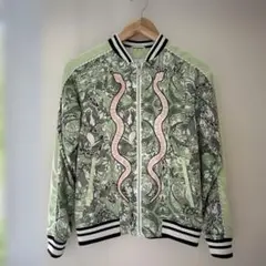 GUESS スネークデザイン ジャケット XS