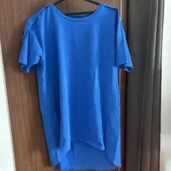 ubn hymns トップス　ブルー　Mサイズ　カットソー　Tシャツ　新品未使用