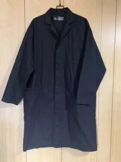 無印良品　インド綿デニムコート　黒　L-XL