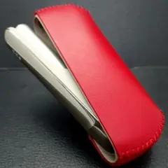 ★アイコス イルマ i ケース iqos iluma 用 PUレザー 赤２