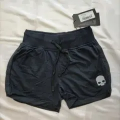【新品タグ付き】スカルプリント ハーフパンツ 黒 S レディース 正規品