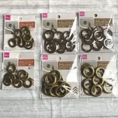 【新品】【品薄】ダイソー　アイレットリング　16mm 21mm まとめ売り