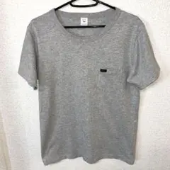 Lee グレー ポケット付き Tシャツ M