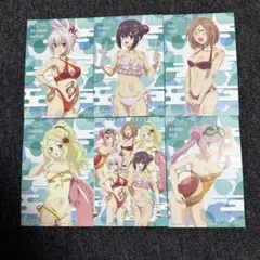あやかしトライアングル 水着 イラストカード