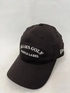 【NEW ERA】BEAMS GOLF PURPLE LABELブラックキャップ