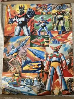 バンダイ 1998年製 ロボットポスター