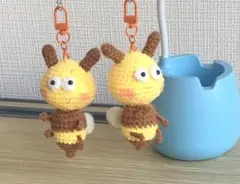 ミツバチのあみぐるみパーツ 2個セット