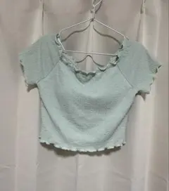 GU パット入りトップス グリーン