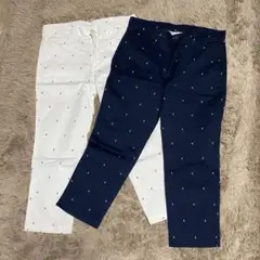 UNIQLO ユニクロ チノパン クロップドパンツ　2着セット 79cm