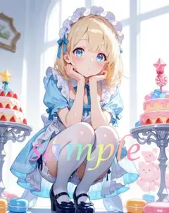 c088 美少女 かわいい イラスト 下着 コスプレ セクシー A4ポスター