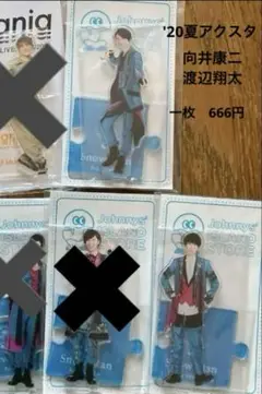 【未開封】一枚　666円　SnowMan '20夏　アクスタ