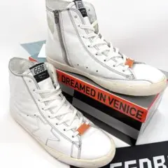 希少✨極美品Golden Goose Francy エンボスロゴ スニーカー