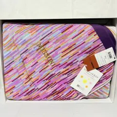 MISSONI ミッソーニ ブランケットイゾラ　ピンク KS25SZ00BV00HM-SM9RW-4
