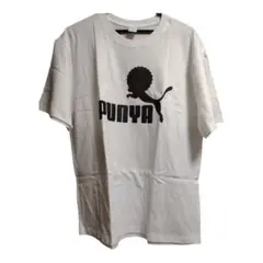 【♥夏物最終SALE♥】PUNYA プーマロゴ Tシャツ ホワイト PUMA L