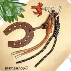 【お値下げ中】じゃらじゃらキーホルダー キーホルダーチャーム バックチャーム 馬