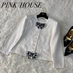 ピンクハウス PINK HOUSE カーディガン リボン