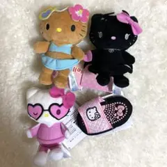 ハローキティ マスコット XOXOギャル vol.2 全4種 コンプ