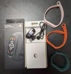 Xiaomi smart band 7 本体＋替えベルト3本セット