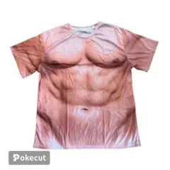 [Zleufirty] 筋肉tシャツ タトゥー 3Dプリント メンズ Tシャツ