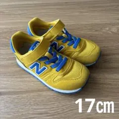 【美品】ニューバランス YV373 17.0cm イエロー