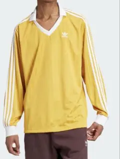 アディカラー ピケ サッカー 長袖Tシャツ ロンT アディダスオリジナルス