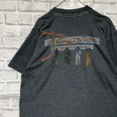 USA製90sヴィンテージTシャツ！シングルステッチ　グレー半袖古着　L725
