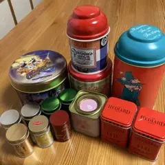空き缶まとめ売り　ムーミン　ディズニー　伊右衛門　パーソンズ他