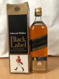 未開封 ジョニーウォーカー ブラックラベル 金 古酒 エクストラスペシャル 箱付